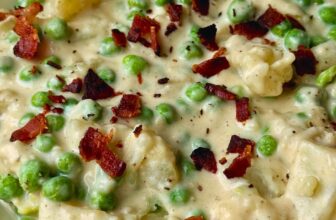 CREAMED PEAS AND POTATOES – The Southern Lady Cooks