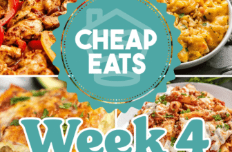 Cheap Eats Week 4 (Warm Weather)