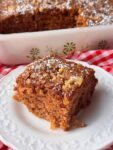 Apple Wacky Cake Recipe (No Eggs, Milk or Butter)