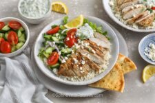 Greek Chicken Bowls