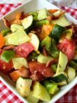 TOMATO ZUCCHINI SALAD – The Southern Lady Cooks