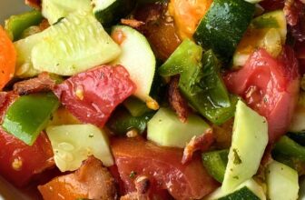 TOMATO ZUCCHINI SALAD – The Southern Lady Cooks