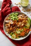 Spicy Peanut Chicken Bowls (High Protein)
